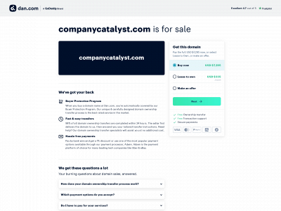 companycatalyst.com snapshot