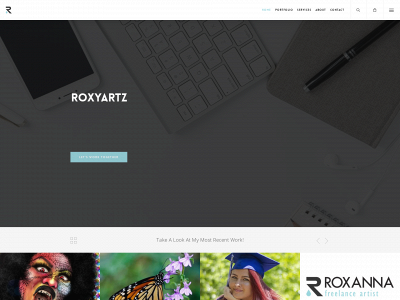 roxyartz.com snapshot