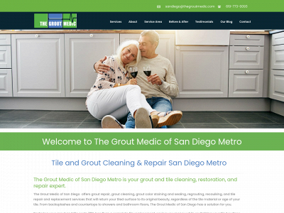 groutmedicsandiego.com snapshot