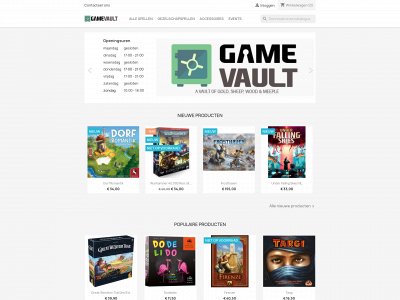 gamevault.be snapshot