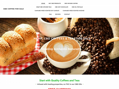 www.cbdcoffeeforsale.com snapshot