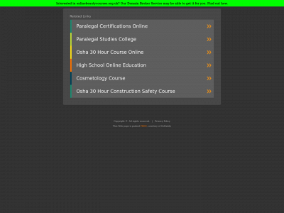 onlinebeautycourses.org.uk snapshot