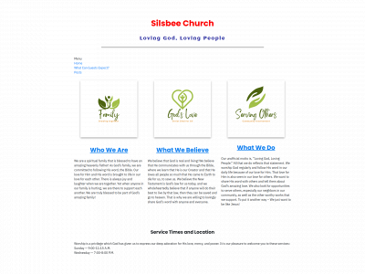 silsbeechurch.com snapshot