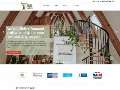 paintedbuckeyebuilders.com snapshot