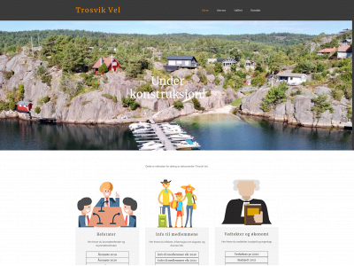 trosvikvel.no snapshot