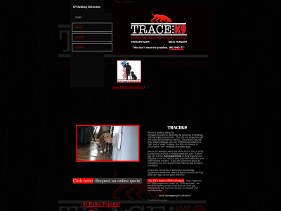 tracek9.com snapshot