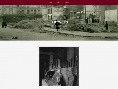 antwerpx.be snapshot