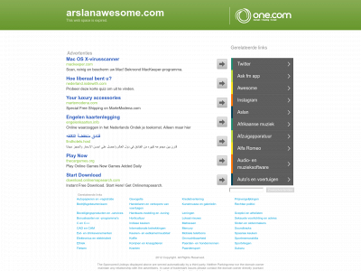 arslanawesome.com snapshot
