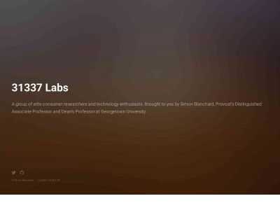 31337labs.com snapshot
