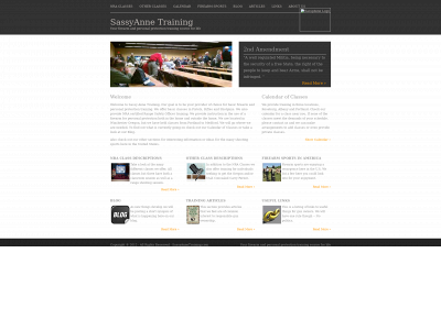 sassyanne.training snapshot