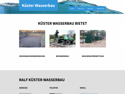 wasserbau-kuester.de snapshot