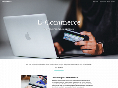 praesentation-e-commerce.de snapshot