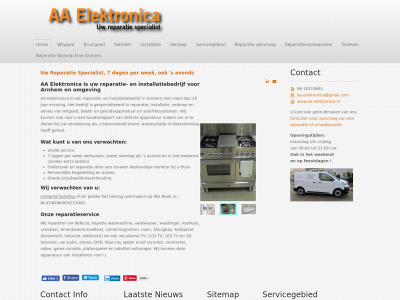 aa-elektronica.nl snapshot