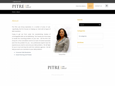 pitrelawgroup.com snapshot