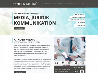 xandermedia.se snapshot