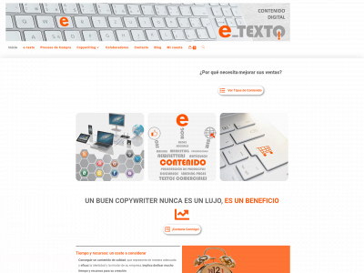 e-texto.net snapshot
