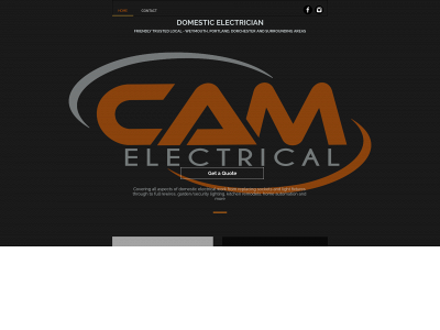 cam-electrical.co.uk snapshot