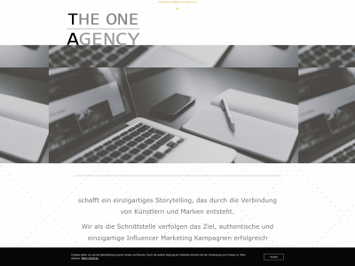 the-one-agency.com snapshot