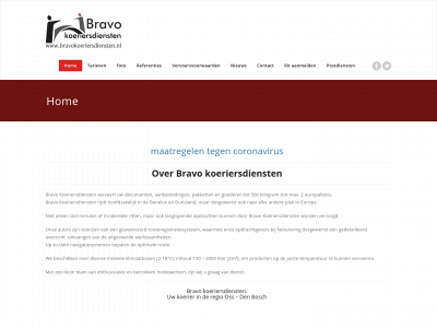 bravokoeriersdiensten.nl snapshot