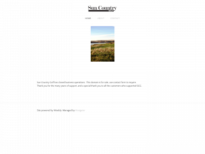 suncountrygolf.com snapshot