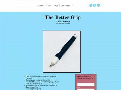 thebettergrip.com snapshot