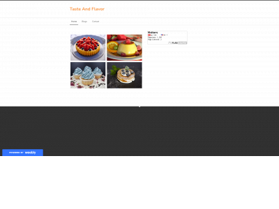 tasteandflavor.weebly.com snapshot