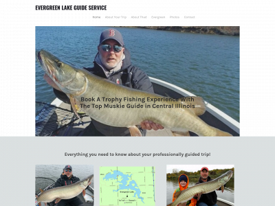 www.evergreenlakeguideservice.com snapshot