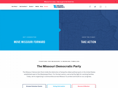 missouridemocrats.org snapshot