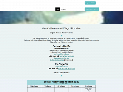 norrvikenyoga.se snapshot