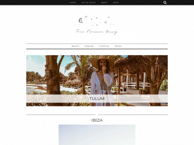 frannewmanyoung.com snapshot