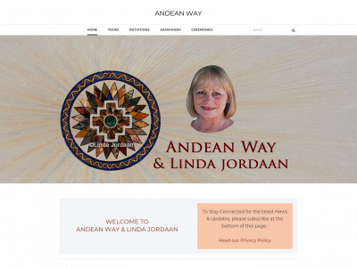 www.andeanway.net snapshot