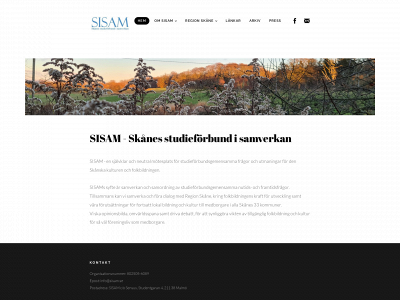 sisam.se snapshot