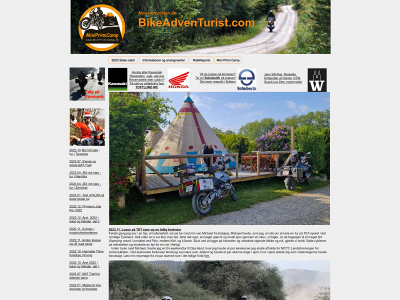 bikeadventurist.com snapshot