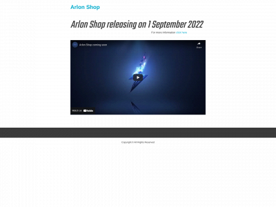 arlonshop.com snapshot