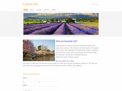 capitoloils.com snapshot