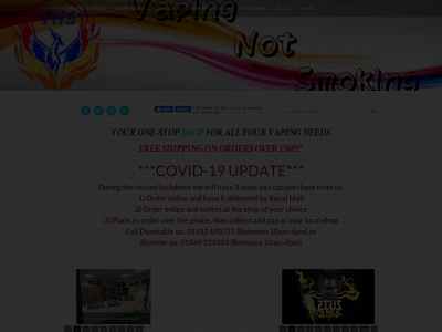 www.vapingnotsmoking.com snapshot