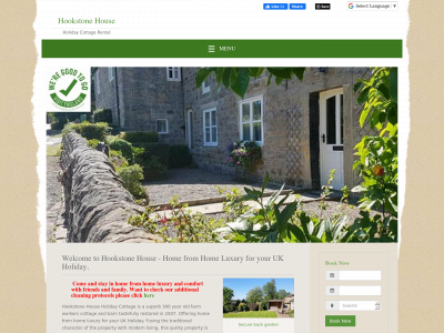 hookstonehouse.co.uk snapshot