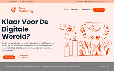 bearmarketing.be snapshot