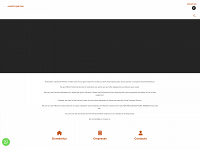 domoteclanzarotefitness.es snapshot