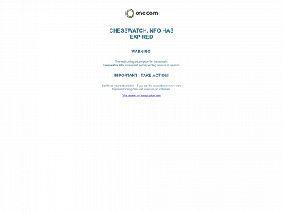 chesswatch.info snapshot