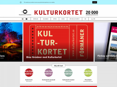 kulturkortet.nu snapshot