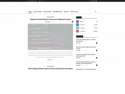 androidgigs.com snapshot
