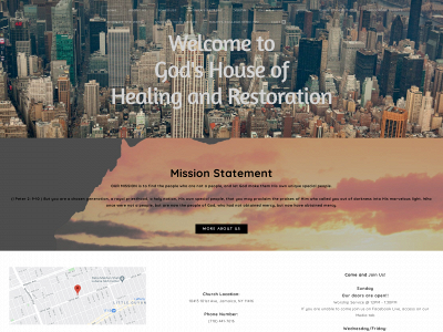www.godshousenyc.org snapshot