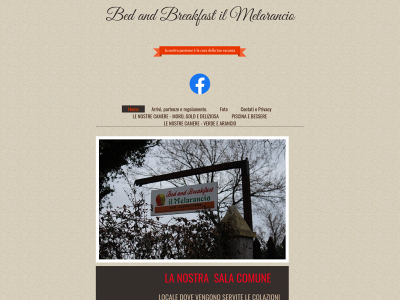 bed-and-breakfast-melarancio.it snapshot