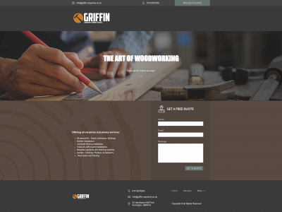 griffin-carpentry.co.uk snapshot