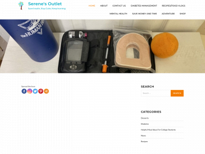 serenesoutlet.com snapshot