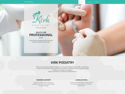 kirkpodiatry.co.uk snapshot