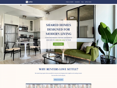www.settleliving.com snapshot