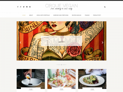 cirquevegan.com snapshot
