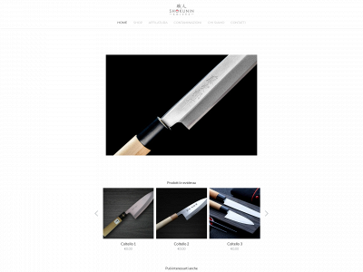 www.shokunin-knives.com snapshot